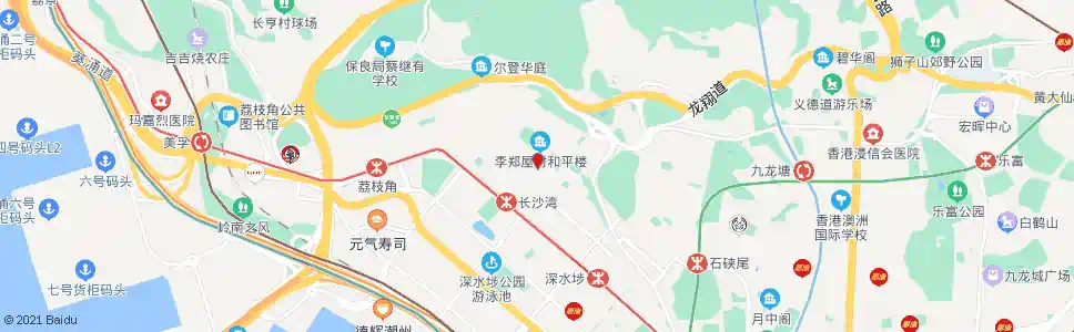 香港順寧道_巴士站地圖_香港巴士_妙搜巴士搜尋2025