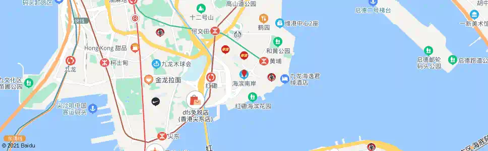 香港海濱南岸_巴士站地圖_香港巴士_妙搜巴士搜尋2025