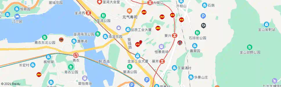 香港葵盛泳池金髮大廈_巴士站地圖_香港巴士_妙搜巴士搜尋2025