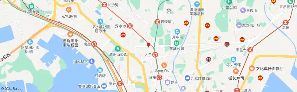 香港白楊街_巴士站地圖_香港巴士_妙搜巴士搜尋2025