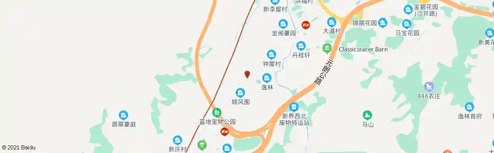 香港新園村_巴士站地圖_香港巴士_妙搜巴士搜尋2025