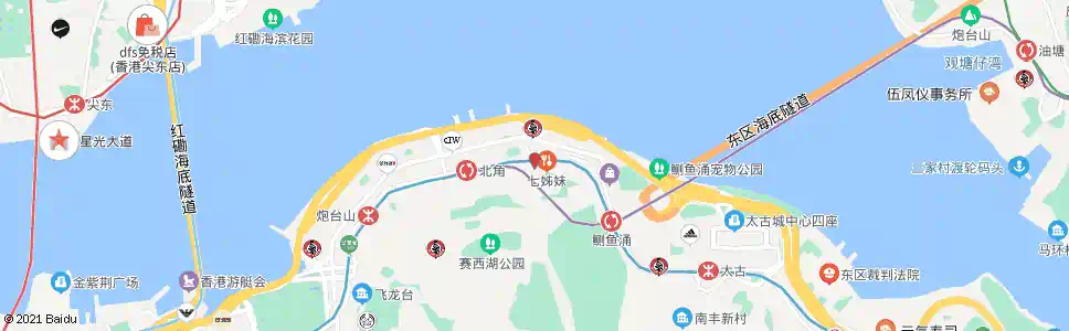 香港柏立基健康院_巴士站地圖_香港巴士_妙搜巴士搜尋2025