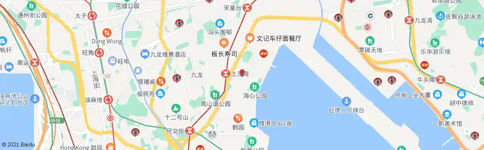 香港漢寶酒樓(屏麗徑)_巴士站地圖_香港巴士_妙搜巴士搜尋2025