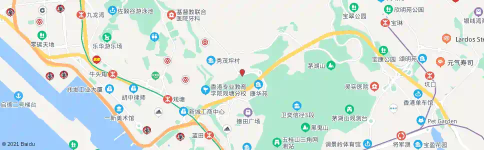 香港秀茂坪曉光街_巴士站地圖_香港巴士_妙搜巴士搜尋2025