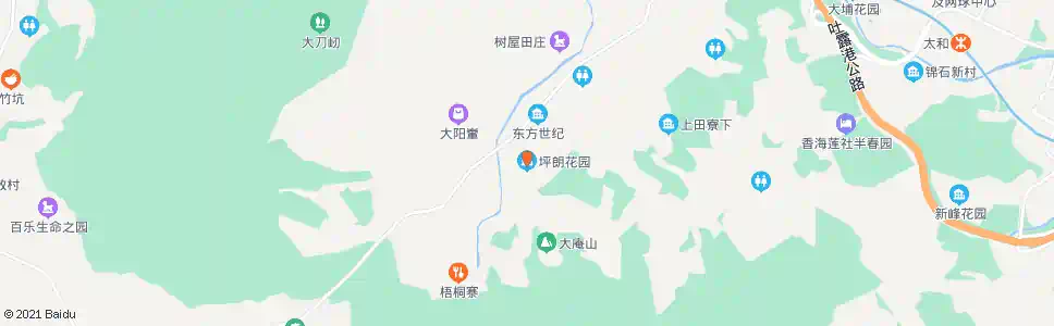 香港坪朗花園_巴士站地圖_香港巴士_妙搜巴士搜尋2025