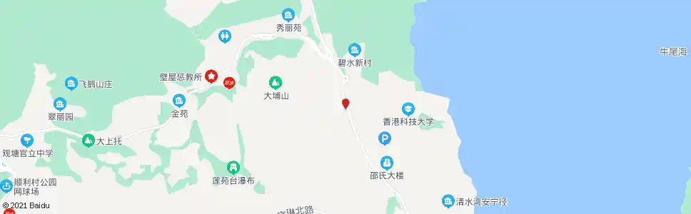香港大埔仔坳_巴士站地圖_香港巴士_妙搜巴士搜尋2025