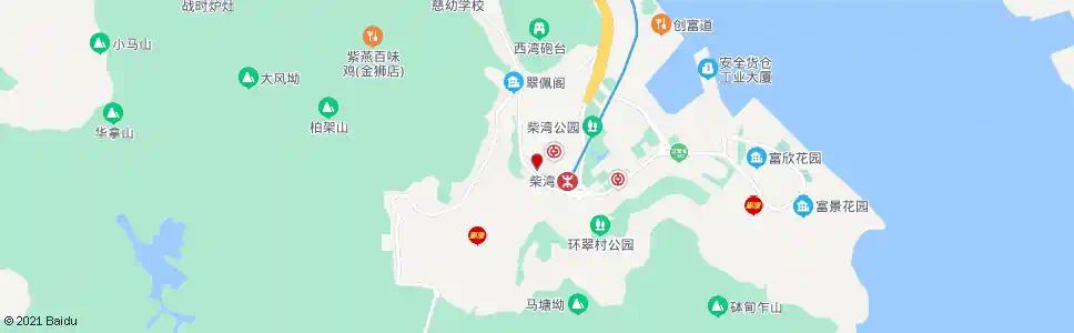 香港康民工業中心_巴士站地圖_香港巴士_妙搜巴士搜尋2025