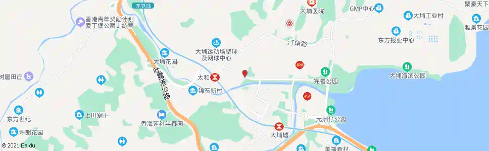 香港太和路大埔中心_巴士站地圖_香港巴士_妙搜巴士搜尋2025