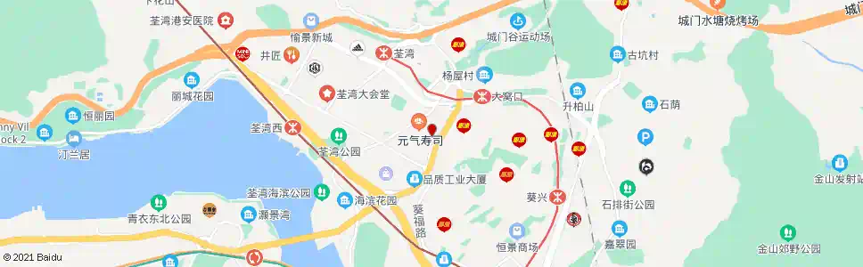 香港荃榮街_巴士站地圖_香港巴士_妙搜巴士搜尋2025