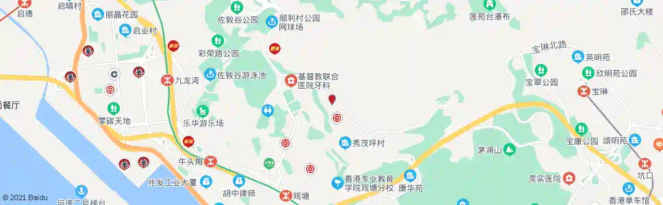 香港秀茂坪堅樂小學_巴士站地圖_香港巴士_妙搜巴士搜尋2025