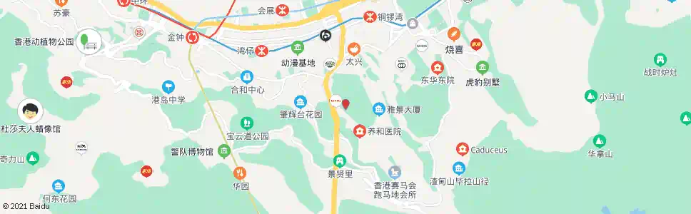 香港天主教墳場_巴士站地圖_香港巴士_妙搜巴士搜尋2025