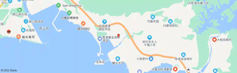 香港愛琴海岸_巴士站地圖_香港巴士_妙搜巴士搜尋2025