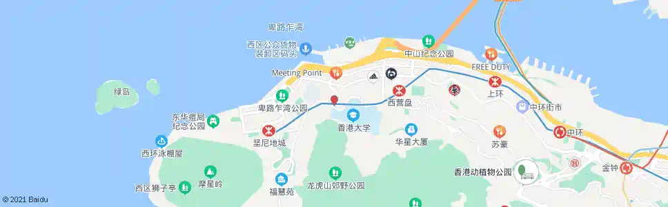 香港香港大學東閘_巴士站地圖_香港巴士_妙搜巴士搜尋2025