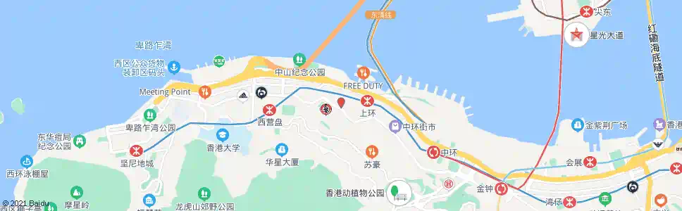 香港上環文娛中心_巴士站地圖_香港巴士_妙搜巴士搜尋2025