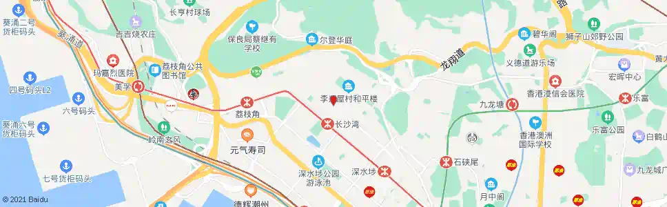 香港發祥街_巴士站地圖_香港巴士_妙搜巴士搜尋2025