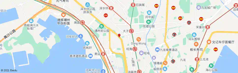 香港通州街_巴士站地圖_香港巴士_妙搜巴士搜尋2025