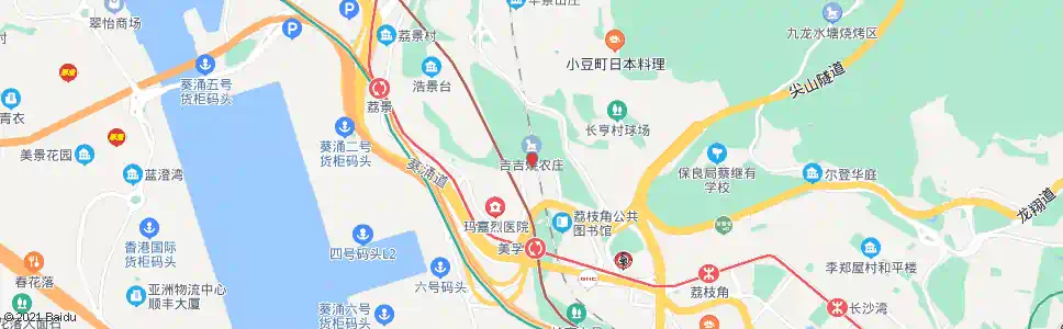 香港九華徑樂園_巴士站地圖_香港巴士_妙搜巴士搜尋2025