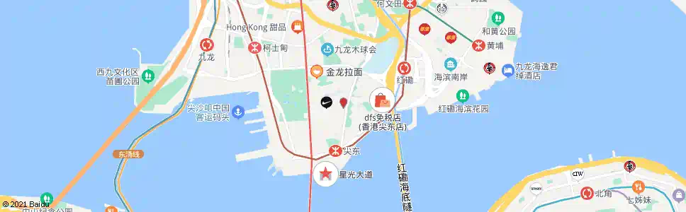 香港漆咸道南(百樂酒店)_巴士站地圖_香港巴士_妙搜巴士搜尋2025