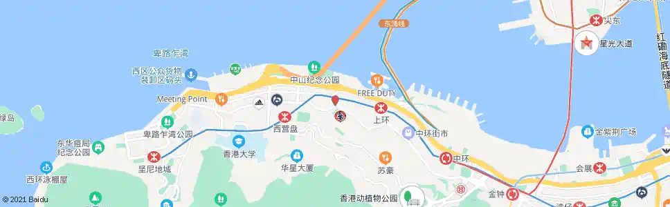 香港帝後華庭_巴士站地圖_香港巴士_妙搜巴士搜尋2025