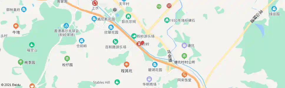 香港坑口北_巴士站地圖_香港巴士_妙搜巴士搜尋2025