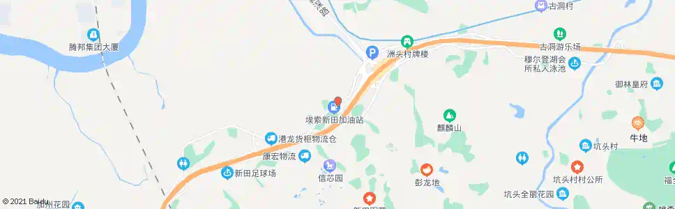 香港新田_巴士站地圖_香港巴士_妙搜巴士搜尋2025