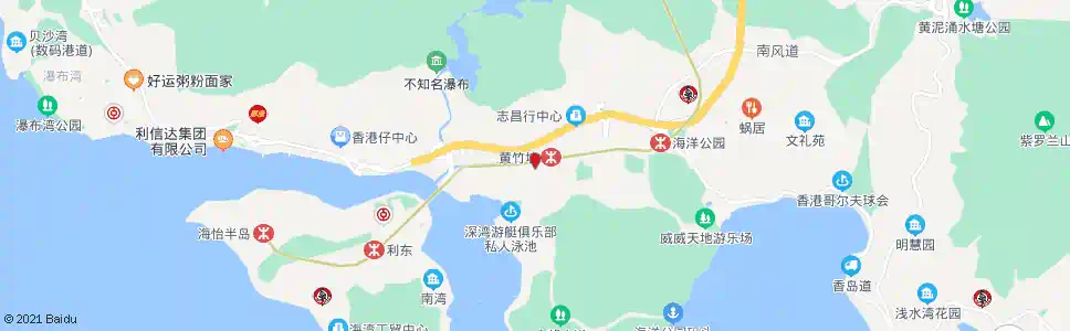 香港南朗山道熟食市場_巴士站地圖_香港巴士_妙搜巴士搜尋2025