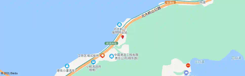 香港小蠔灣慮水廠_巴士站地圖_香港巴士_妙搜巴士搜尋2025