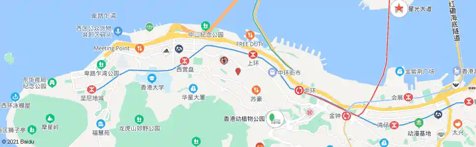 香港文武廟_巴士站地圖_香港巴士_妙搜巴士搜尋2025
