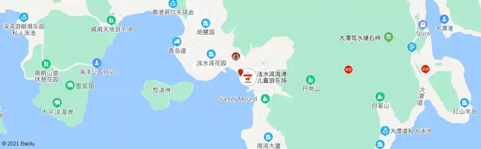 香港淺水灣海灘_巴士站地圖_香港巴士_妙搜巴士搜尋2025
