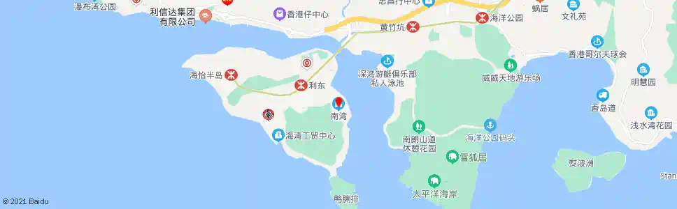 香港鴨脷洲橋道_巴士站地圖_香港巴士_妙搜巴士搜尋2025