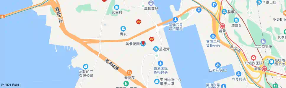 香港美景花園_巴士站地圖_香港巴士_妙搜巴士搜尋2025