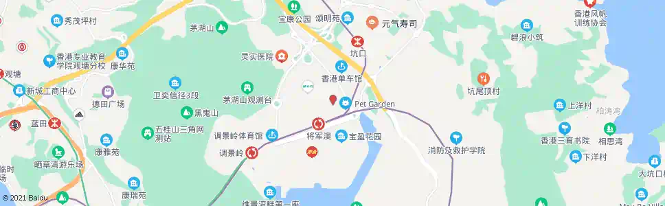 香港富康花園_巴士站地圖_香港巴士_妙搜巴士搜尋2025