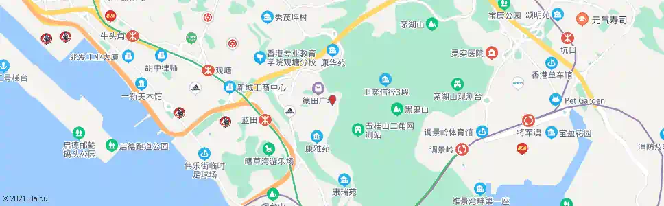 香港德田邨德隆樓_巴士站地圖_香港巴士_妙搜巴士搜尋2025