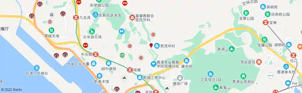 香港曉光街遊樂場_巴士站地圖_香港巴士_妙搜巴士搜尋2025