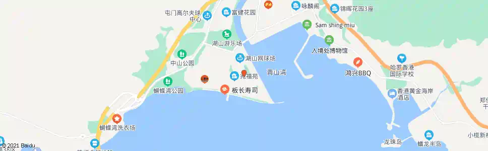 香港悅湖山莊_巴士站地圖_香港巴士_妙搜巴士搜尋2025