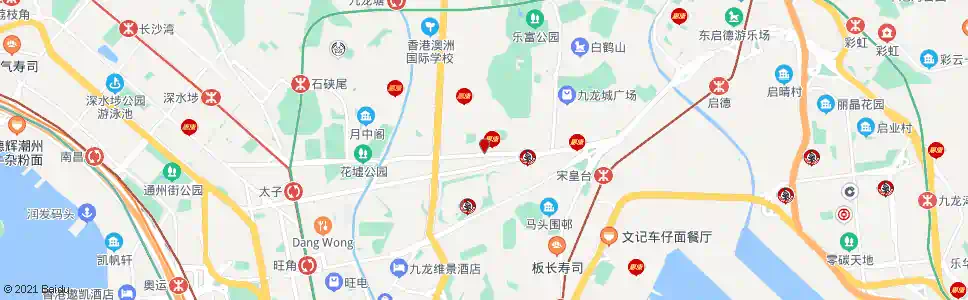 香港荔枝角道(界限街)_巴士站地圖_香港巴士_妙搜巴士搜尋2025