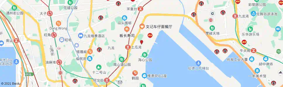 香港土瓜灣道_巴士站地圖_香港巴士_妙搜巴士搜尋2025