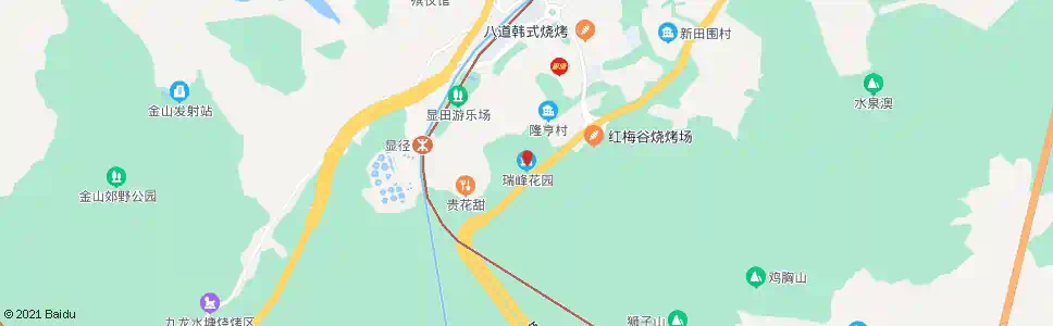 香港瑞峰花園_巴士站地圖_香港巴士_妙搜巴士搜尋2025