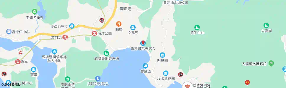 香港香島道_巴士站地圖_香港巴士_妙搜巴士搜尋2025