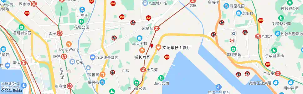香港炮仗街(欣榮花園)_巴士站地圖_香港巴士_妙搜巴士搜尋2025