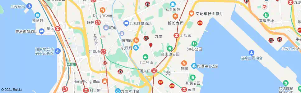 香港忠孝街(加密村街)_巴士站地圖_香港巴士_妙搜巴士搜尋2025