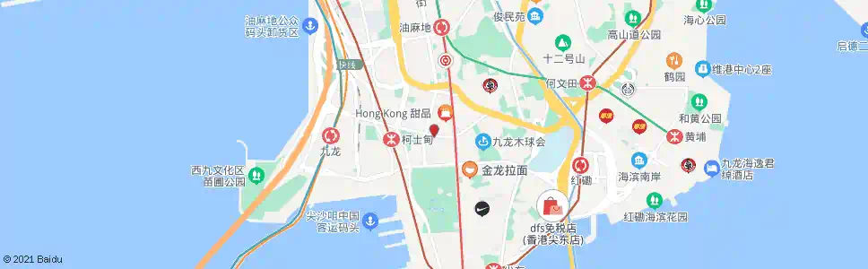 香港佐敦廟街_巴士站地圖_香港巴士_妙搜巴士搜尋2025