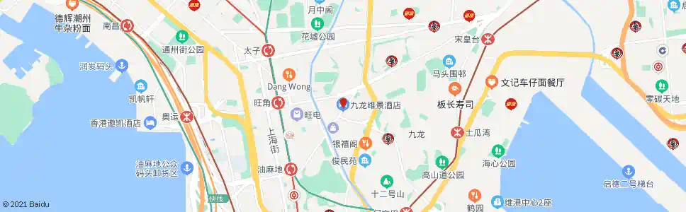 香港九龍維景酒店_巴士站地圖_香港巴士_妙搜巴士搜尋2025
