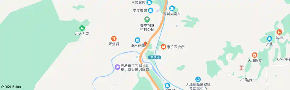 香港北圍村_巴士站地圖_香港巴士_妙搜巴士搜尋2025