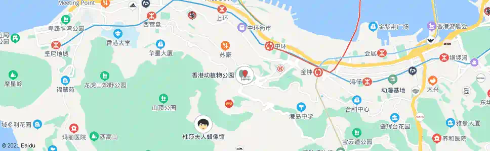 香港香港動植物公園_巴士站地圖_香港巴士_妙搜巴士搜尋2025