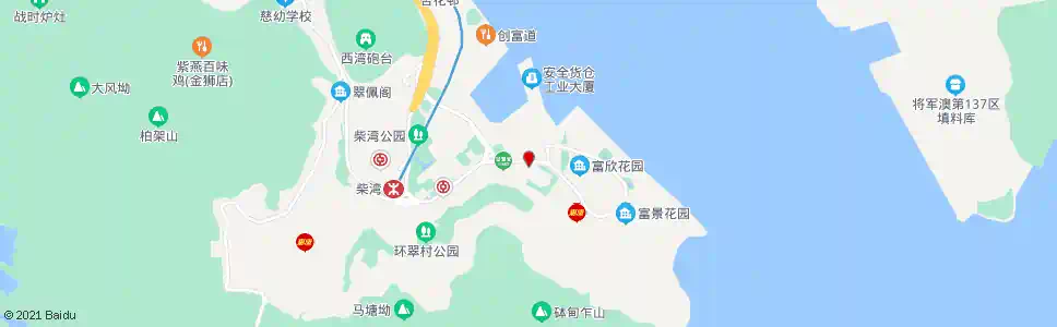 香港富城閣_巴士站地圖_香港巴士_妙搜巴士搜尋2025