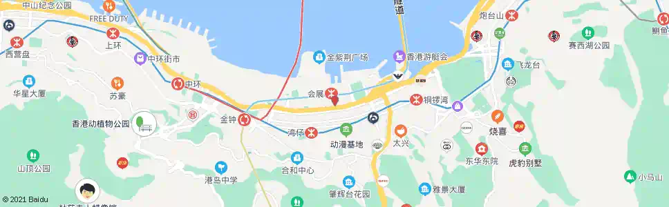 香港華潤百貨_巴士站地圖_香港巴士_妙搜巴士搜尋2025