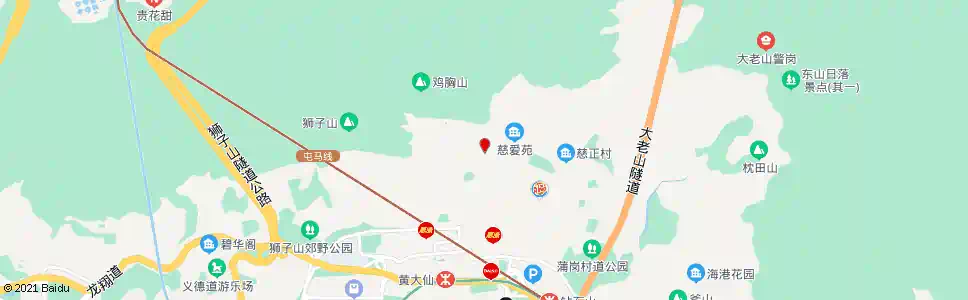 香港慈雲閣_巴士站地圖_香港巴士_妙搜巴士搜尋2025