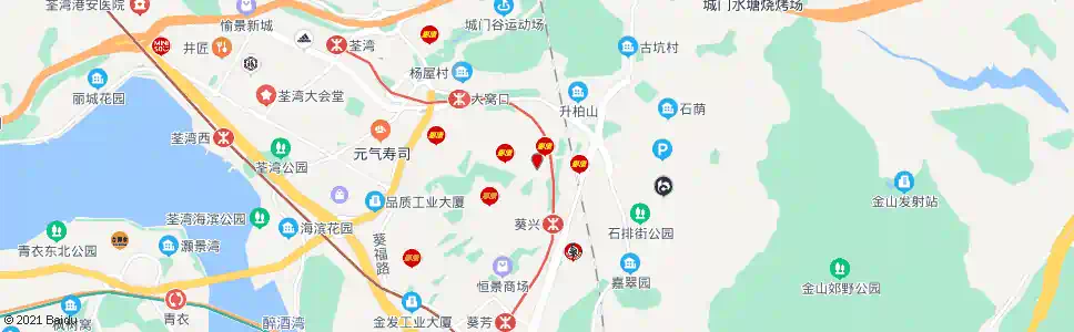 香港葵湧花園_巴士站地圖_香港巴士_妙搜巴士搜尋2025