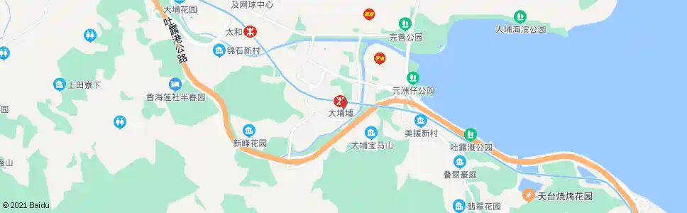 香港港鐵大埔墟站_巴士站地圖_香港巴士_妙搜巴士搜尋2025